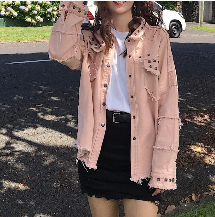 Spring Denim Jacket Casual