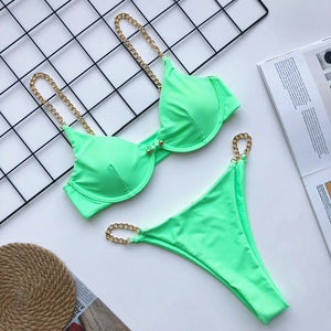 swim beach micro bikini set