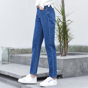 High Waist Boyfriend Jeans