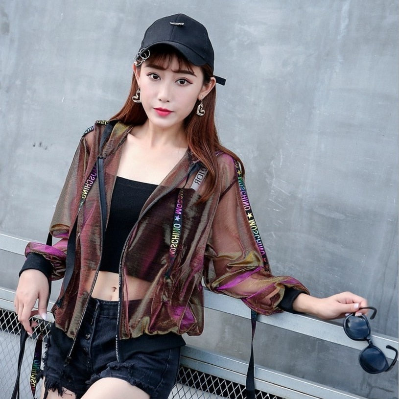 Streetwear summer jacket