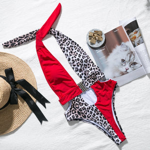 Splice buckle swimsuit one piece