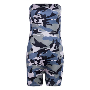 Casual Sleeveless Bodycon Romper