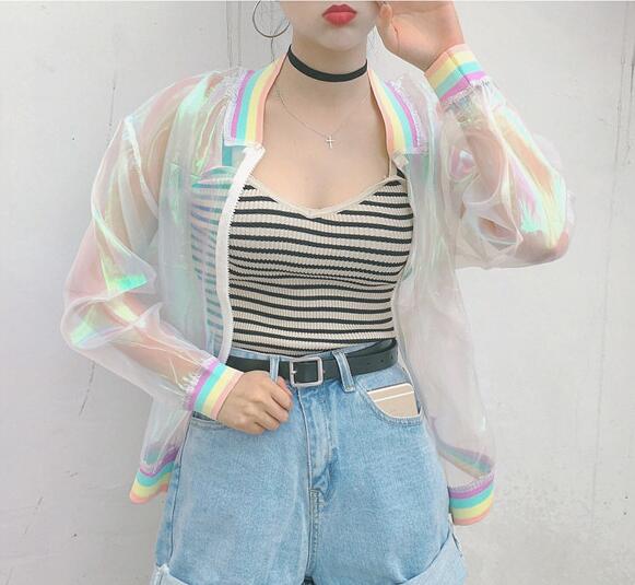 Rainbow  Sunscreen Jacket
