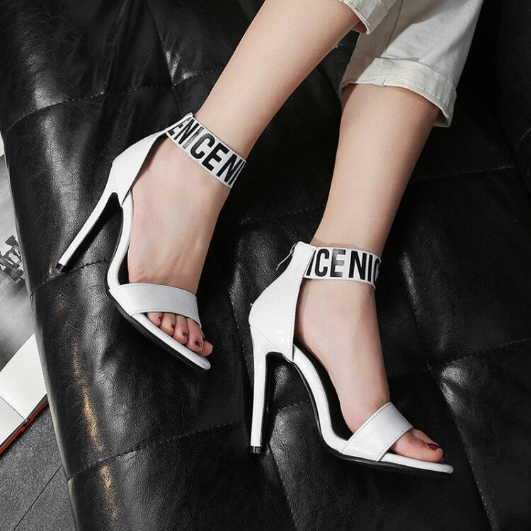 high heels sandals