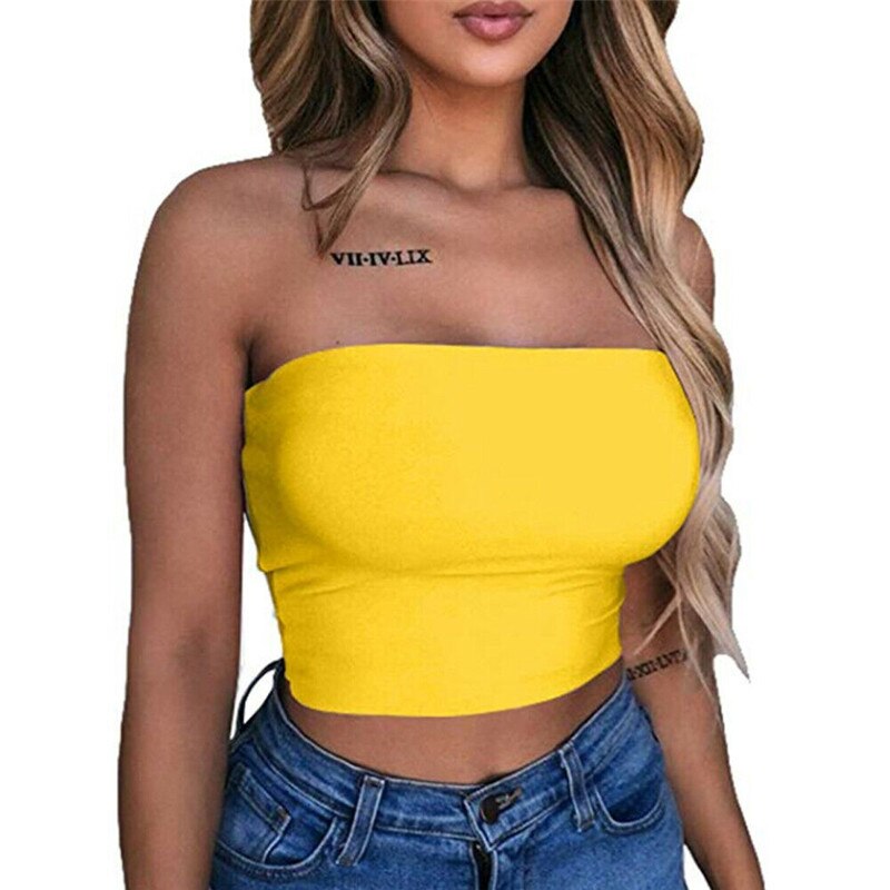 sexy Off shoulder Crop Top