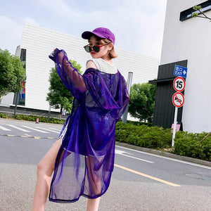 Summer Jacket Long Hooded