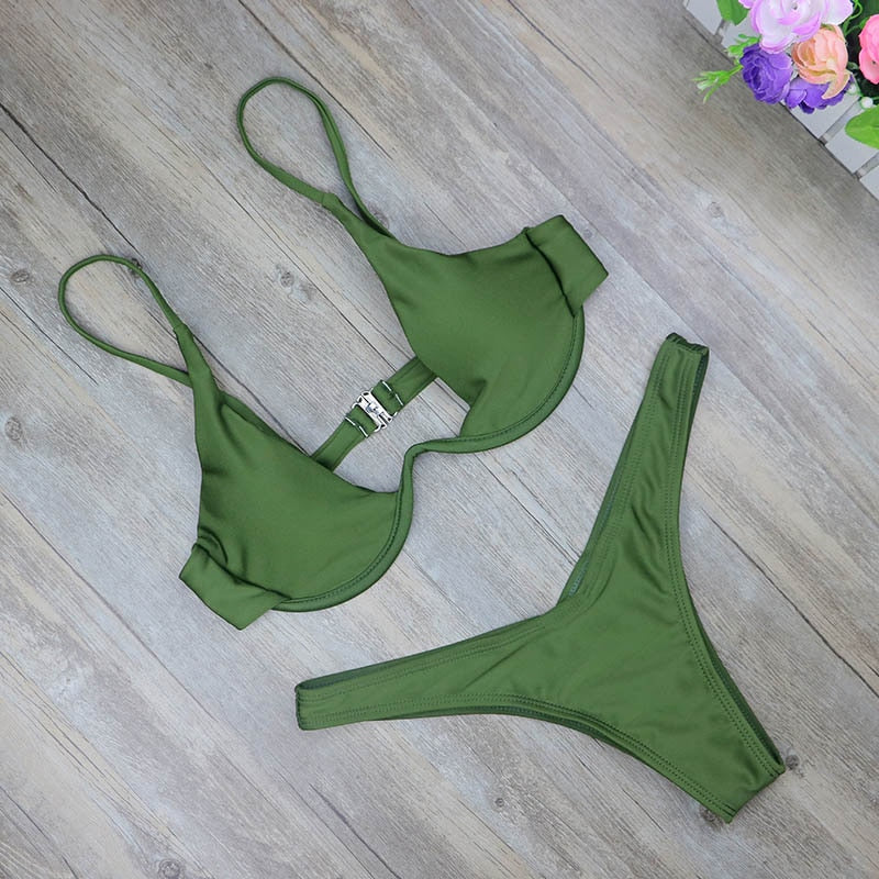 swim beach micro bikini set