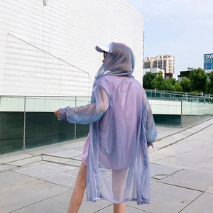 Summer Jacket Long Hooded