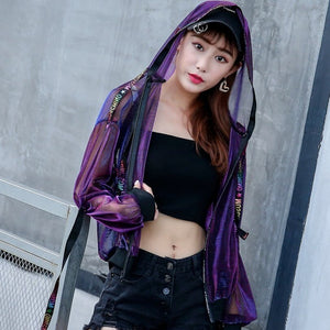 Streetwear summer jacket