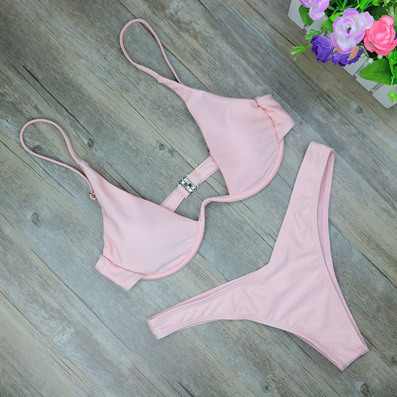 swim beach micro bikini set
