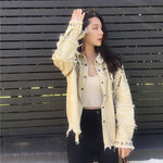 Spring Denim Jacket Casual