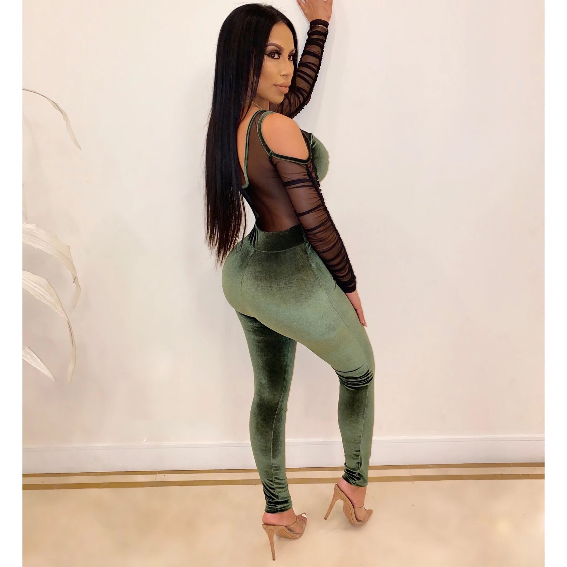 Long Sleeve Elegant Rompers
