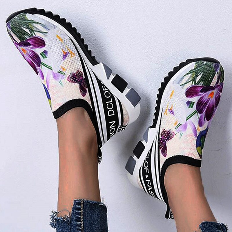 Flower Sock Shoes