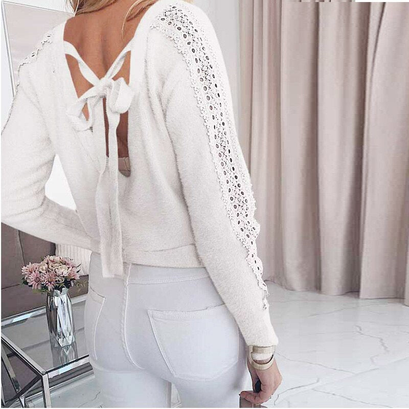 Bandage Backless Tops