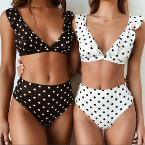 High Waist  Beach Wear Swimming Suit