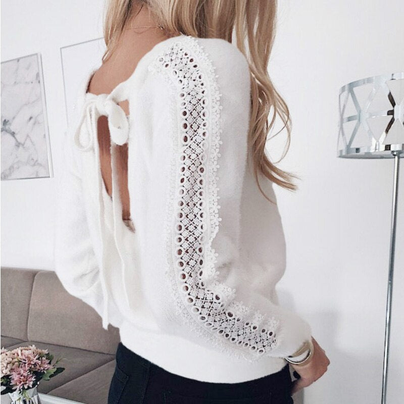 Bandage Backless Tops