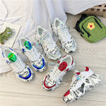 Breathable Round Head Sneakers