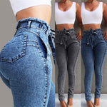 High Waist Slim Stretch Denim Jean