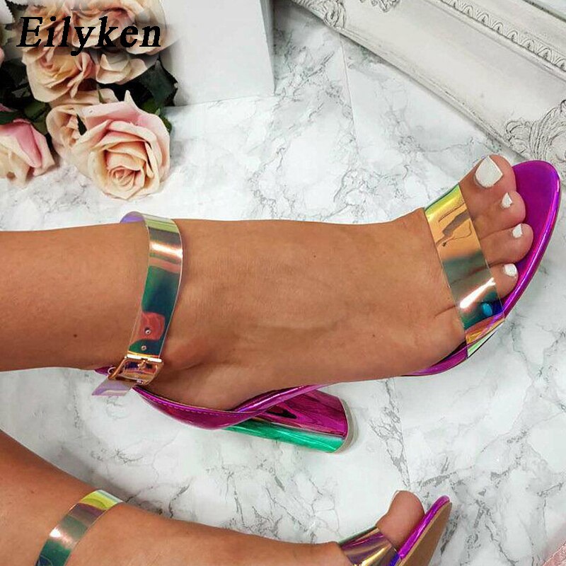 Strap Open Toe High Heel