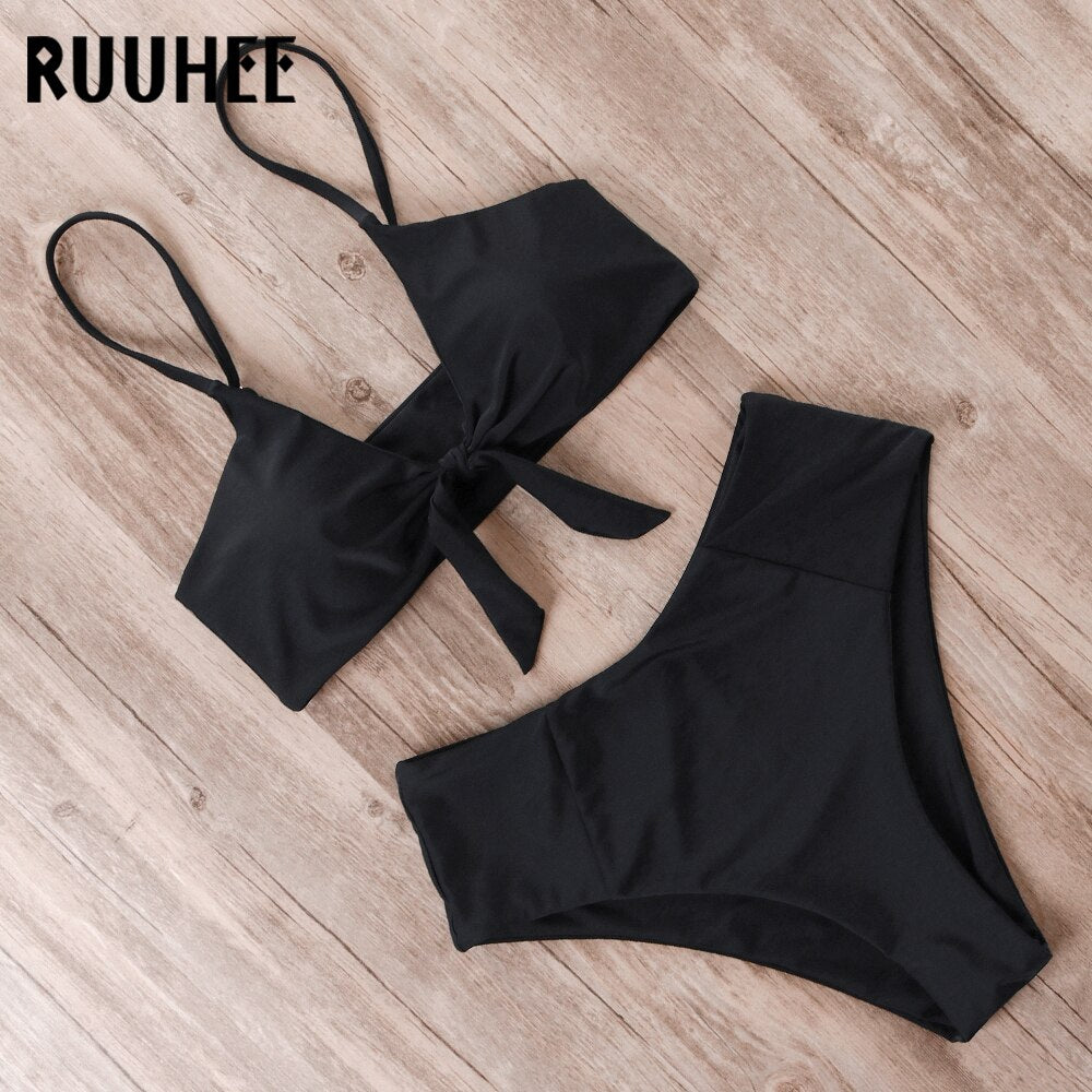 Push Up  High Waist Bikini