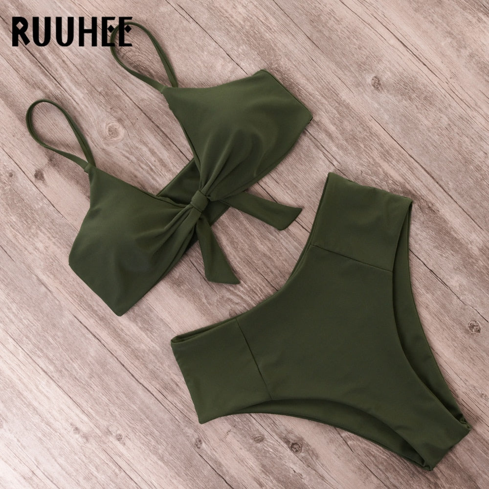 Push Up  High Waist Bikini