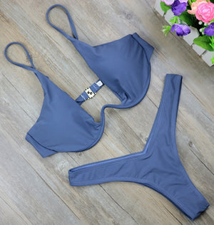 swim beach micro bikini set