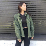 Spring Denim Jacket Casual