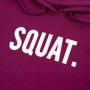 SQUAT Hoodies Crop Tops