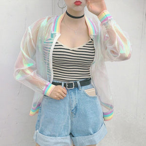 Rainbow  Sunscreen Jacket