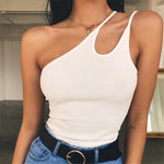 One Shoulder Tank Top