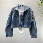 CLASSY SUMMER DENIM JACKET