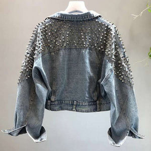 CLASSY SUMMER DENIM JACKET