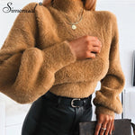 Turtleneck Furry  Hot Top