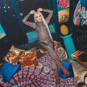 sexy Leopard jumpsuit